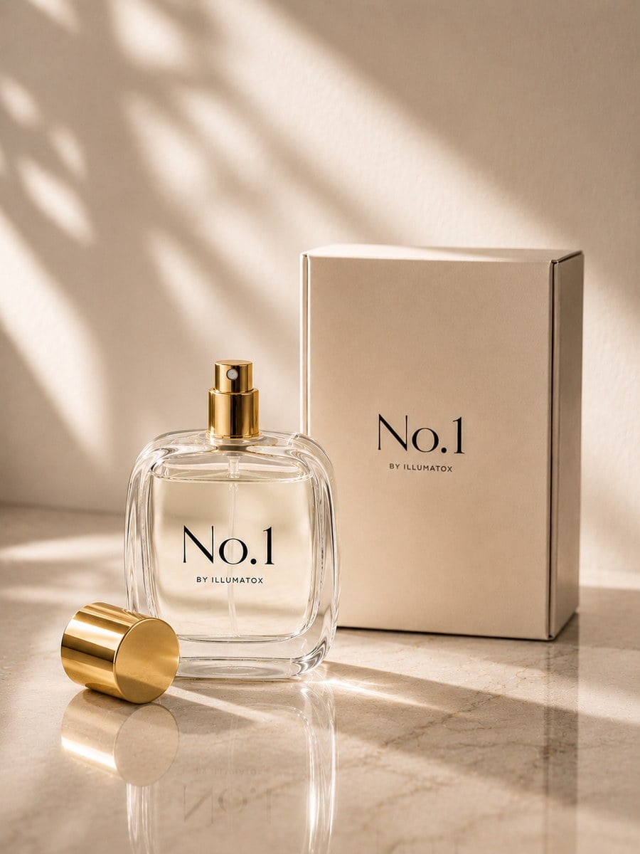 The Illumatox No. 1 Perfume bottle