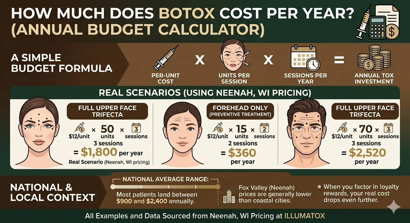 How Much Does Botox Cost Per Year