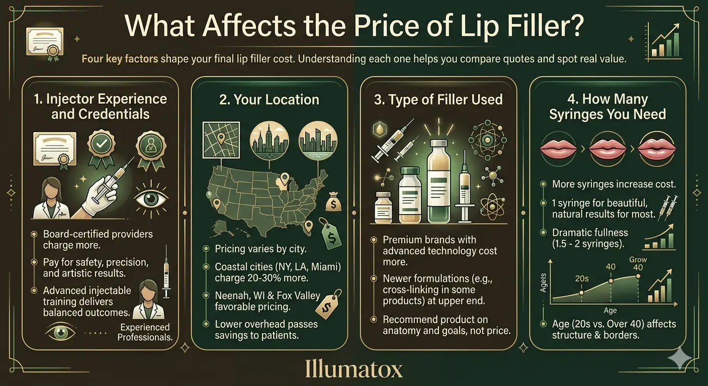 What Affects the Price of Lip Filler