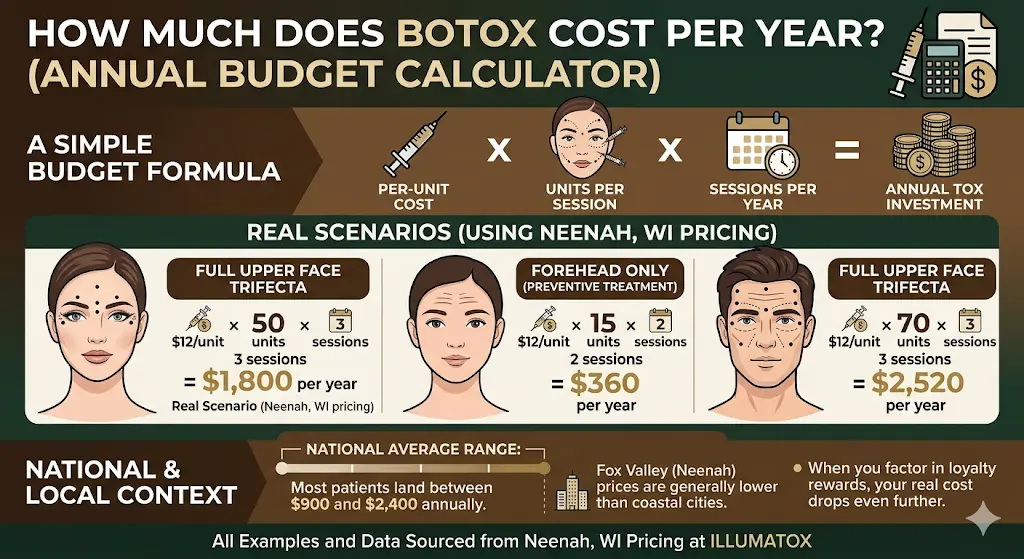How Much Does Botox Cost Per Year